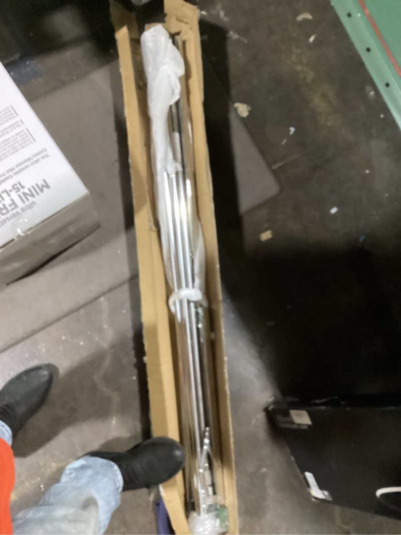 Condition photo showing New/Like New for funest Drying Rack Clothing, 79 Inches Adjustble & Foldable Laundry Drying Rack, Heavy Duty Stainless Steel Clothes Drying Rack with 20 Hooks, 12 Clips, Suitable for Indoor, Outdoor and Balcony 79"