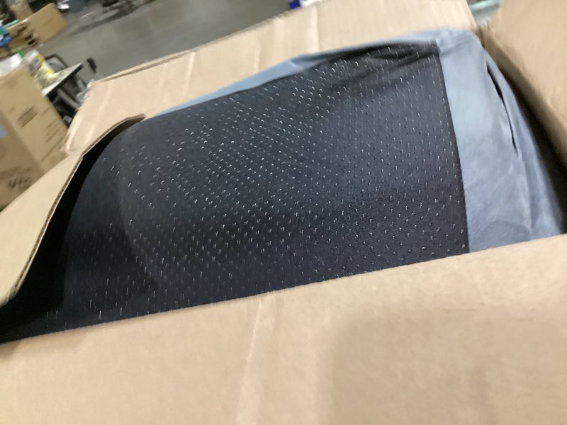 Condition photo showing As Is for large dog bed orthopedic washable - beds bolster - medium xl xlarge big dogs - memory foam couch sofa - waterproof with removable cover 36.0"l x 27.0"w x 7.0"th grey