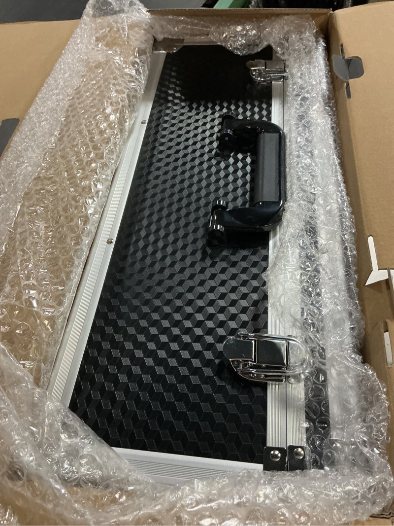 Condition photo showing Good Condition for phenyx pro extra large size carrying case, customizable pre-diced foam, aluminum alloy sturdy build, suitable for wireless mic system storage & camera gear transportation extra large (20.4×10.2×7.9 inch)