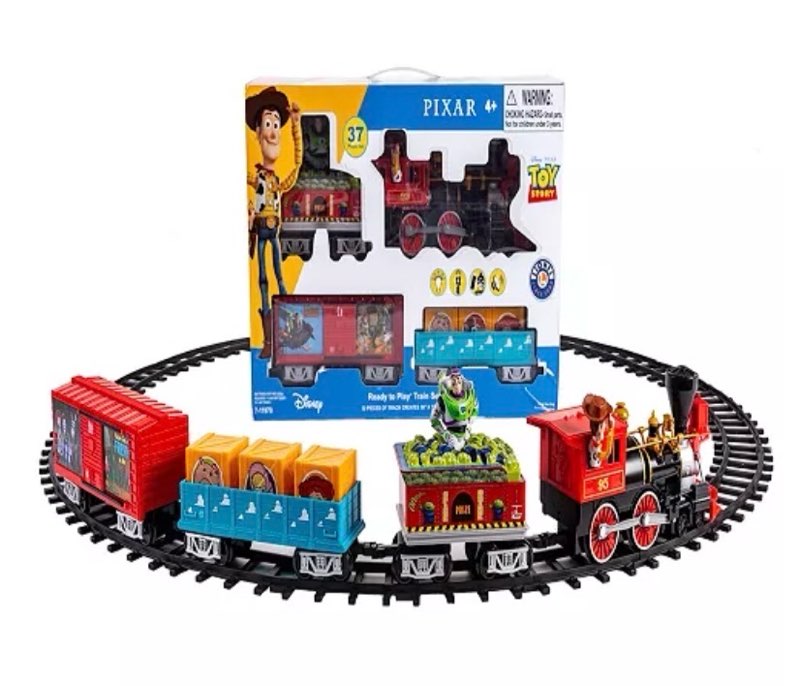 Disney Toy Story Battery-Operated Ready to Play Train Set with Remote