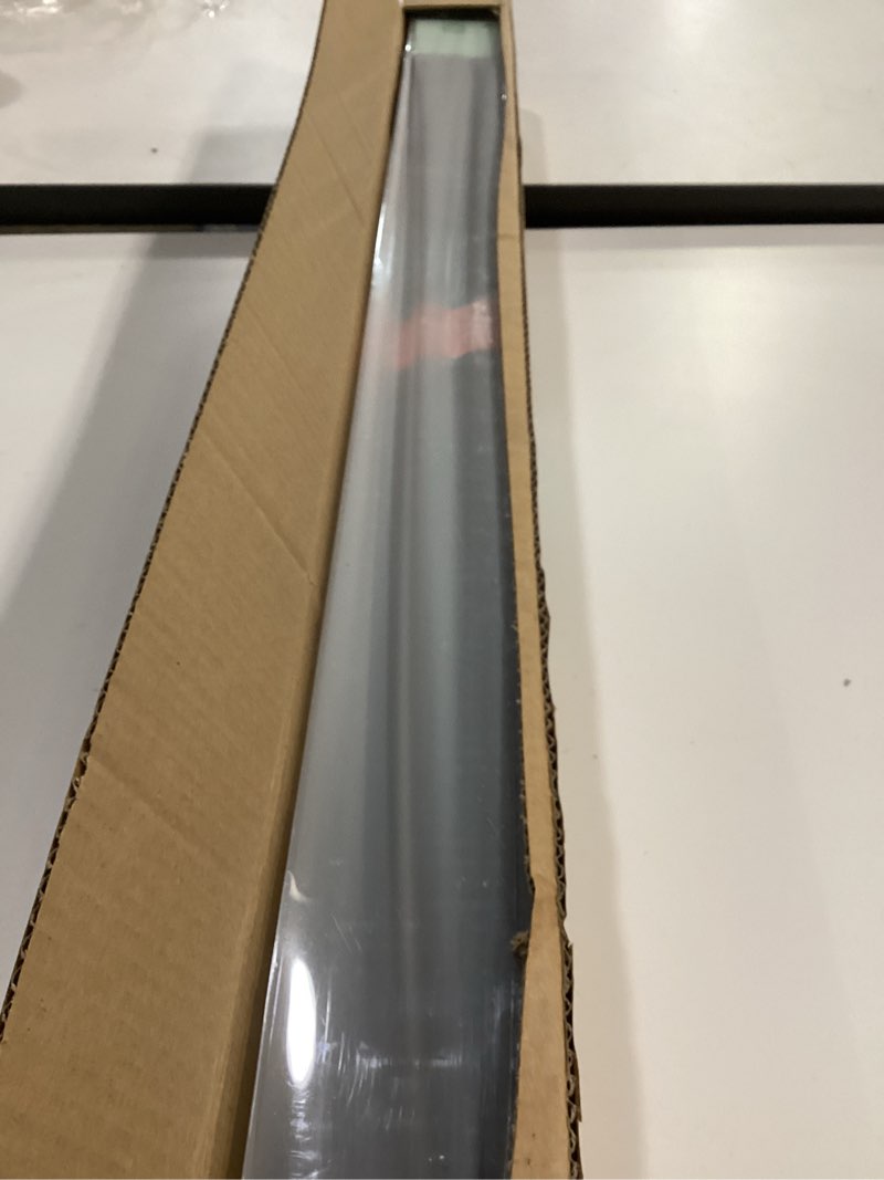 Condition photo showing New/Like New for AOSKY Blackout Roller Shades Cordless Blinds for Windows, Free-Stop Shades with Valance, Thermal Insulated Fabric, UV Protection, Natural Woven Blinds for Home and Office (31.5" W x 72" H, Black) Black 31.5"W x 72"H