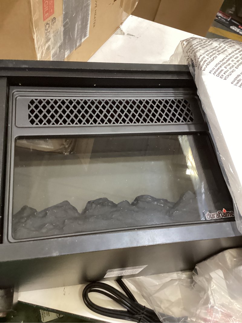 duraflame tabletop stove heater model: black