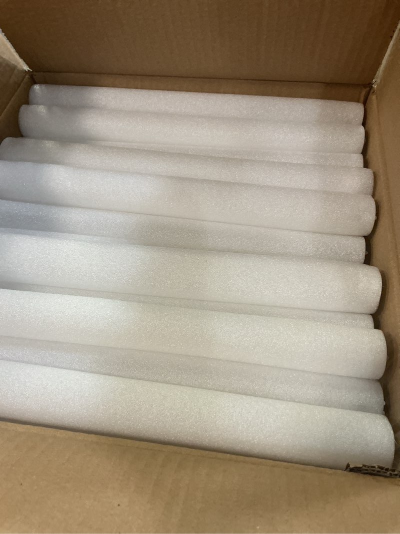 Condition photo showing New/Like New for foam glow sticks bulk, 40 pack blue light up foam sticks 3 modes, glow party supplies for wedding,raves, carnival, concert, 4th of july, halloween, christmas, new year