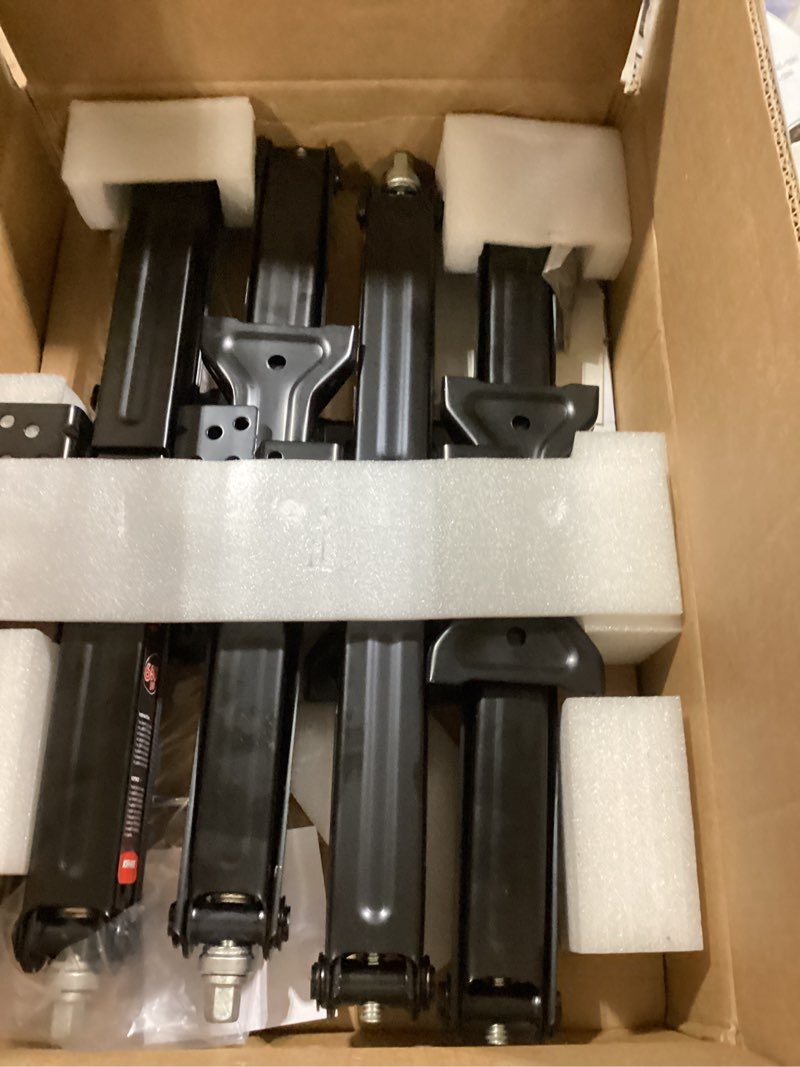 Condition photo showing Good Condition for kohree 6500lbs heavy duty rv stabilizer jacks 4 pack, 24 inch leveling scissor jack for travel trailer camper, with crank handle and drill bit 4p-6500-24inch