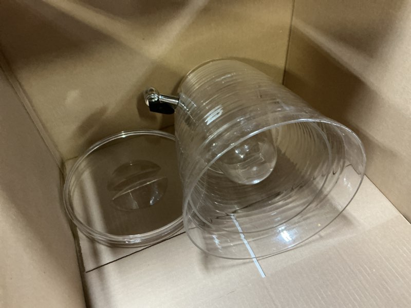 Condition photo showing Good Condition for creativeware bark beverage dispenser, 2.5 gallon, clear, (pack of 1)