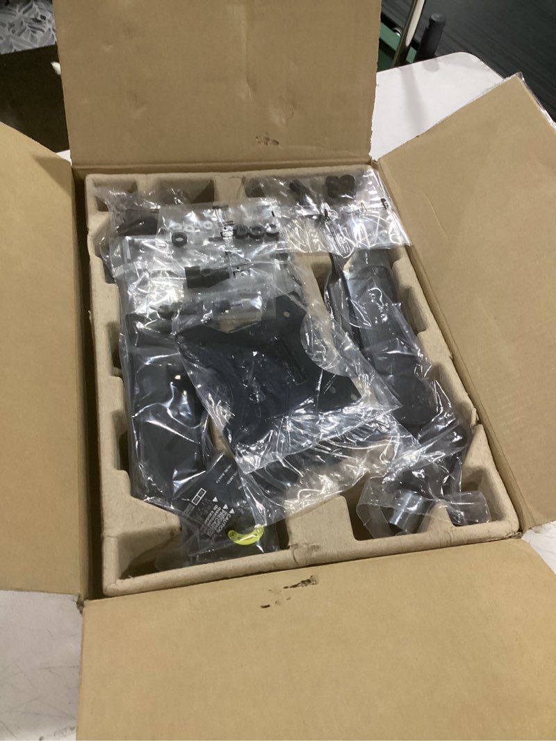 Condition photo showing Good Condition for ergear dual monitor arm, full adjustable monitor mount for 13–32? screens, fast install computer monitor stand with tool-free vesa mount, max load 19.8 lbs, max vesa 100x100mm dual arms 13"-32"