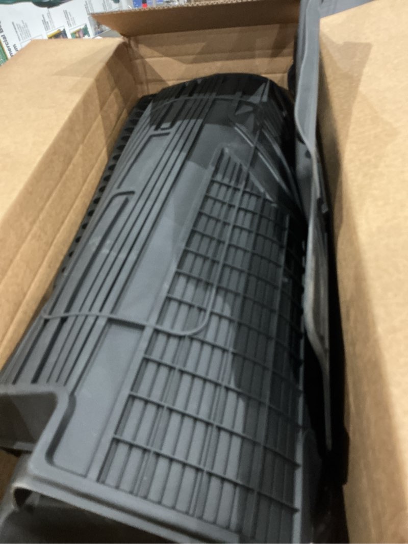 Condition photo showing Good Condition for 3w floor mats fit for 2019-2024 dodge ram 1500 crew cab new body (not classic models) with original storage all weather tpe accessories custom fit dodge ram 1500 floor liner full set car mats 19-24 ram 1500 w/ storage floor mats