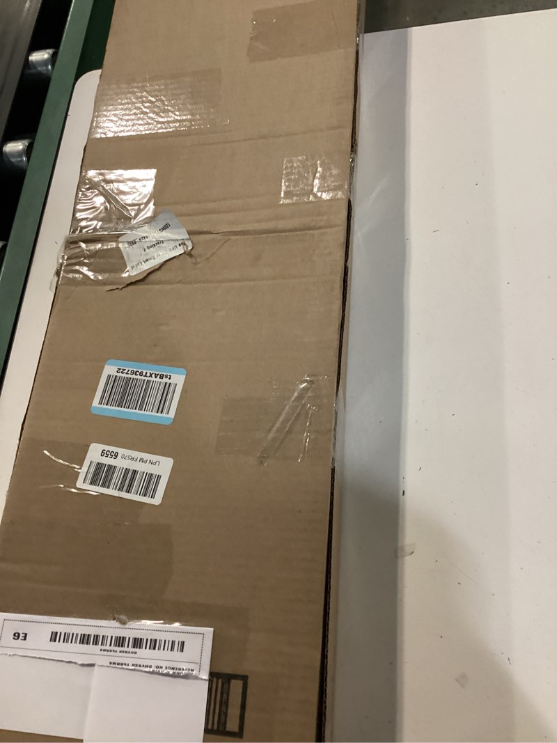 Condition photo showing New/Like New for aosky cordless roller shades blackout blinds for windows room darkening rolled up shades with spring system, uv protection window shades door blinds for home and office (36" w x 72" h, black) 36"w x 72"h black