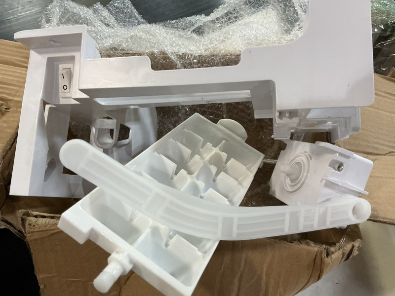 Condition photo showing As Is for 5989ja1005h refrigerator ice maker assembly oem quality upgraded compatible with lg lsc27925sb?lsc27925st?lsc27925sw suitable for household replacement, with 6 months warranty