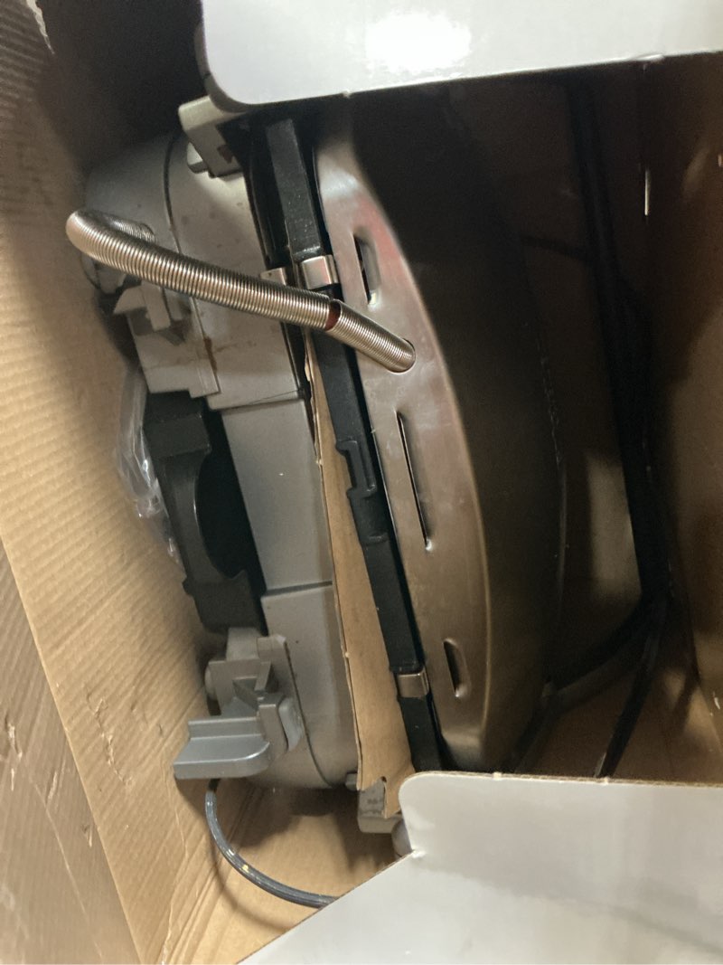 Condition photo showing As Is for Cuisinart Griddler Indoor Grill, Panini Press, Sandwich Maker & More, 5-in-1 Grilling, Dishwasher-Safe Nonstick Cooking Plates, GR-4NNAS, Stainless Steel