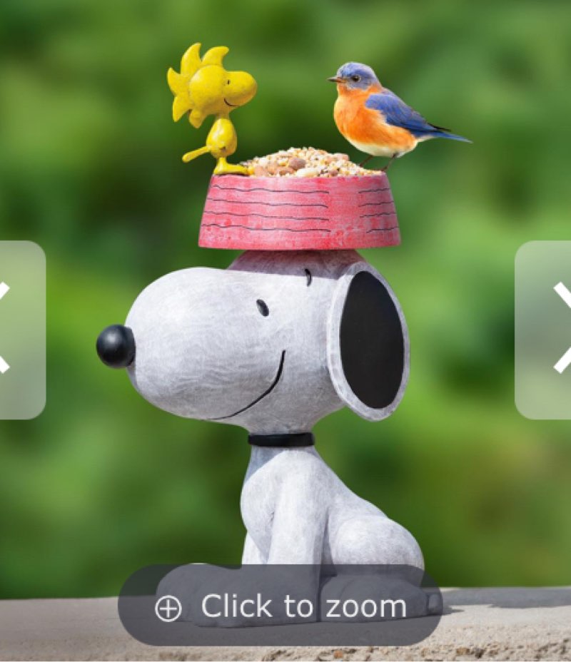 The Snoopy Bird Feeder