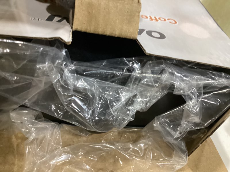 Condition photo showing Good Condition for pod holder drawer compact design with deluxetempered glass top, compatible for nespresso pods, holds up to 40 pods