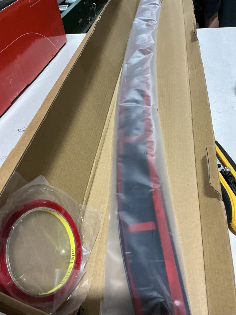 Condition photo showing New/Like New for rear bumper protector compatible with honda pilot 2023 2024 2025 2026 accessories matte black abs material rear bumper guard trunk sill protector