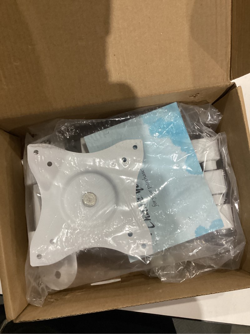 Condition photo showing Good Condition for Wall Mount for Echo Show 15 (1st, 2nd Gen), and Monitors 13"-27", with 15 Inch Extension Arm, Full Motion Adjustable - Easy to Rotate, Swivel, Tilt and Fold, Echo Show 15 Wall Mounting Bracket White