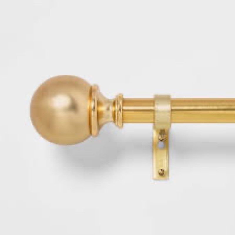Assorted curtain rods