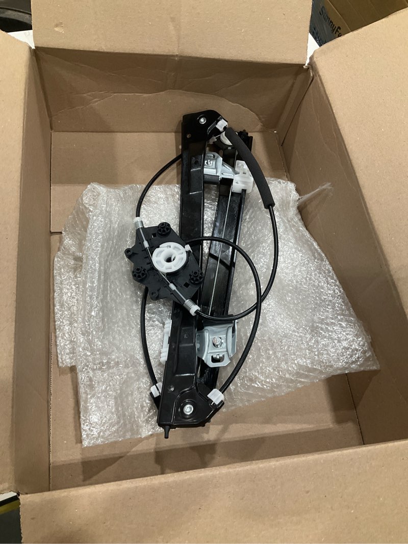 Condition photo showing As Is for munirater front right power window regulator replacement for cruze 2012-2015