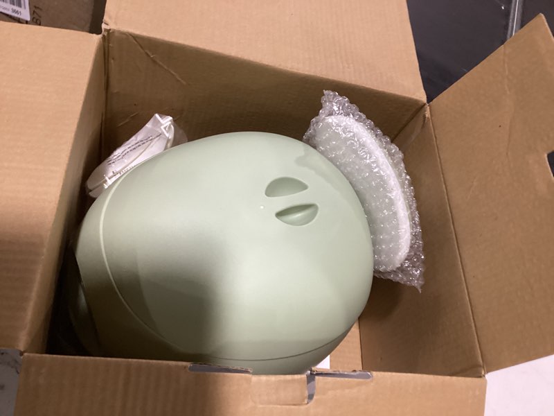Condition photo showing New/Like New for kindsgut potty training toilet in whale design, designed in germany, potty training in a beautiful design, pistachio