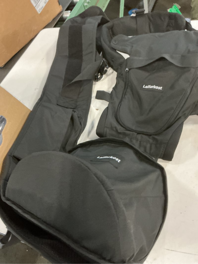 Condition photo showing Good Condition for Baby Carrier Newborn to Toddler,Baby Carrier with Hip Seat,Ergonomic, Safety-Certified Baby Hip Carrier with Foldable Neck Support Pod,12 in 1 Baby Holder Carrier with Adjustable Waist Belt-Black