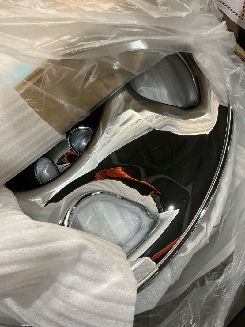 Condition photo showing New/Like New for 17" Chrome Wheel Skins (Set of 4) for 2007-2011 Honda CR-V, 17 inches ABS Wheel Covers Compatible with 07-11 CR-V Steel Wheels- Auto Tire Replacement Cap Cover 42700-SWA-A01