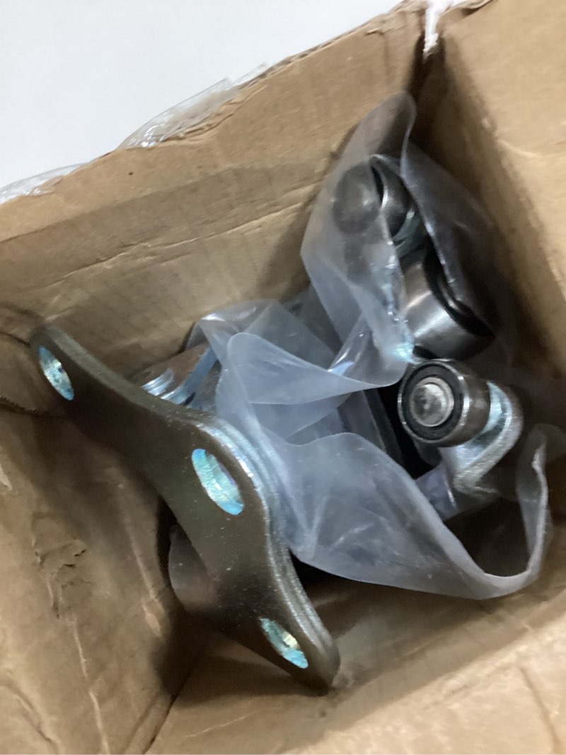 Condition photo showing As Is for 1 pair left and right sliding door roller middle bracket compatible with toyota sienna 2005-2010