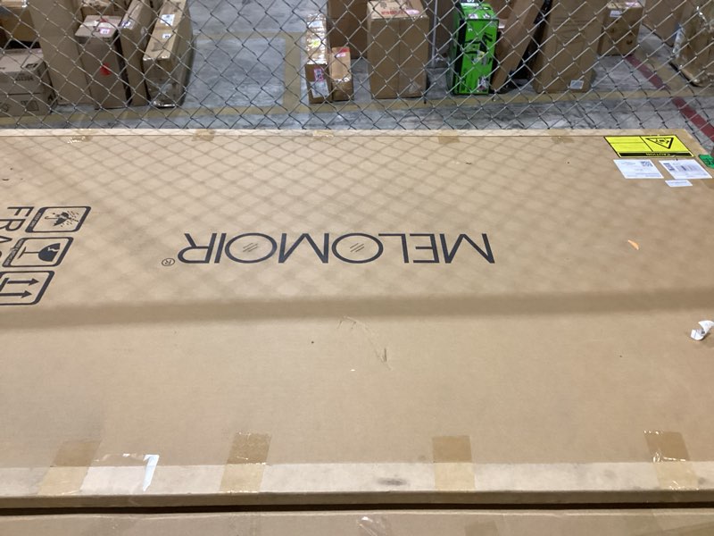 Condition photo showing New/Like New for MELOMOIR 82"x44" Oversized Floor Mirror Freestanding, Oversized Mirror Full Length for Bedroom Living Room Dressing Room Gym Yoga Hair Salon, Black Mirror Full Length with Shatterproof Tempered Glass