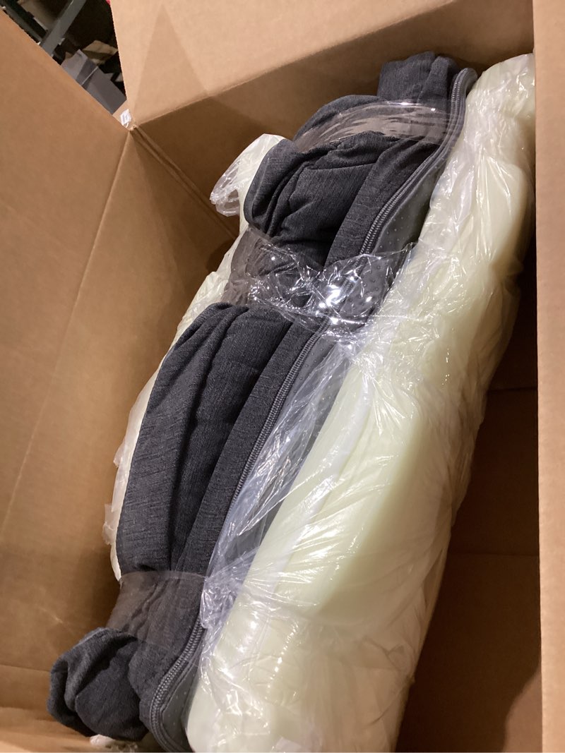 Condition photo showing As Is for hyha Waterproof Couch Cushion Covers, Washable Sofa Cushion/Seat Covers, Stretch Sofa Slipcovers, Thick Jacquard Fabric, Couch Sofa Covers for Pets with Elastic Bottom (Medium, Grey)