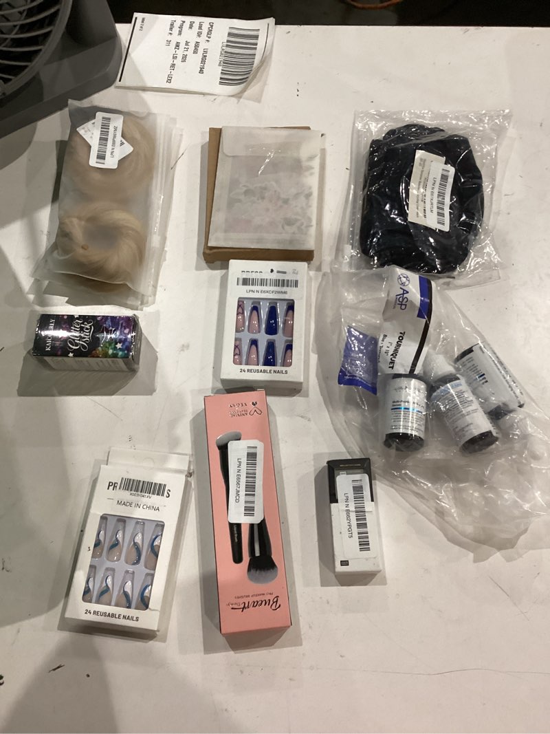 Condition photo showing As Is for assorted health and beauty lot