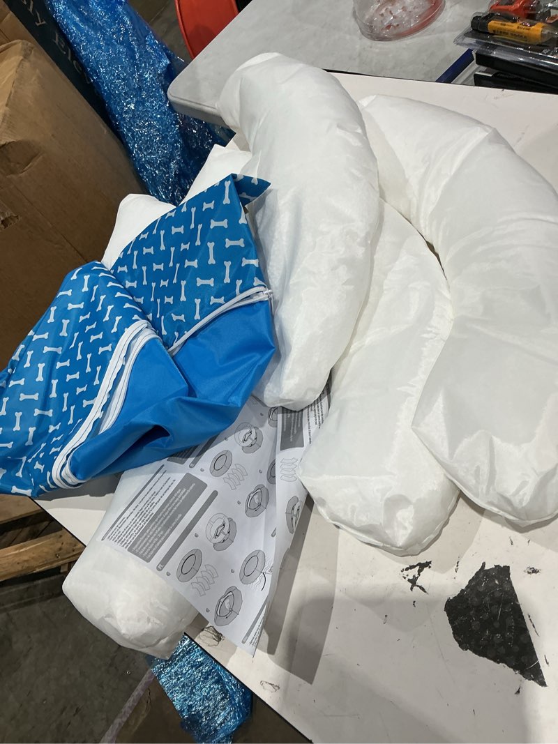 Condition photo showing Good Condition for all for paws chill-out dog pool float for small & medium-sized dogs, non-inflatable dog pool toy