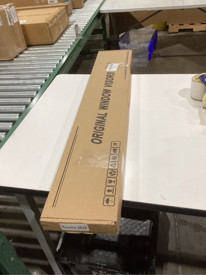 Condition photo showing New/Like New for MDZZOVO Window Visors Rain Guards for 2016-2023 Toyota Tacoma Access Cab,4Pcs