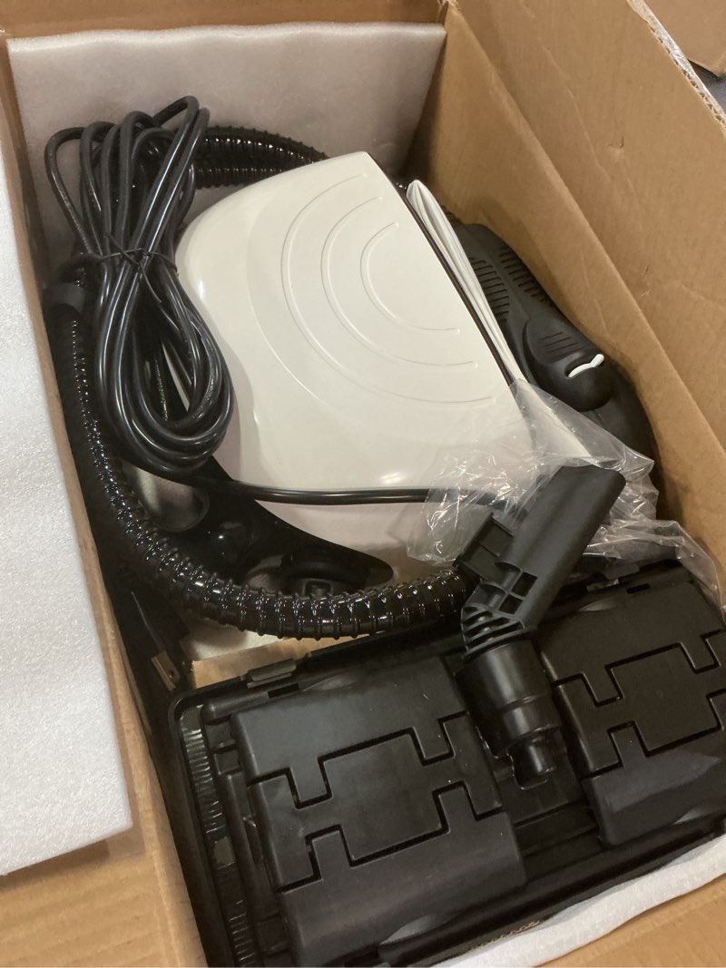 Condition photo showing Good Condition for waitbird steam cleaner, household steam cleaner, handheld steam cleaner with 21 accessories, 248 ° f high temperature, suitable for bathroom glass, floor, sofa, kitchen oil stains, toys (white) large