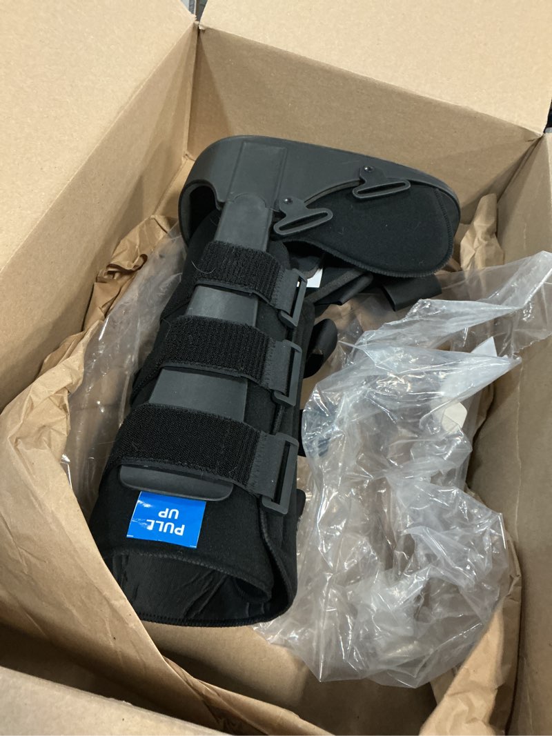 Condition photo showing Good Condition for united ortho cam walker fracture boot, medium, black black medium