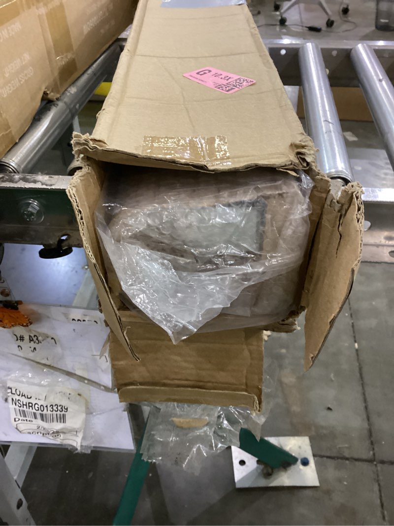 Condition photo showing As Is for LazBlinds No Tools No Drill Cordless Bamboo Roman Shades, Light Filtering Window Treatment, Roll Up Bamboo Blinds for Windows 32'' W x 64'' H, Brown Light Filtering-brown206 32" W x 64" H