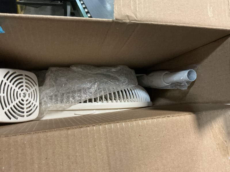 Condition photo showing As Is for Lasko 2520 Oscillating Stand Fan,White 16 Inch
