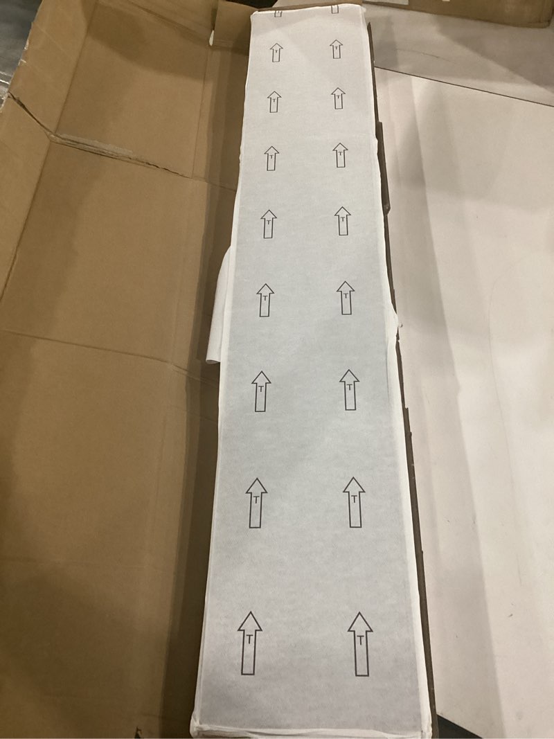 Condition photo showing New/Like New for peel and stick vinyl flooring 36 pack 54 sq.ft, wood-look luxury vinyl plank flooring, waterproof self-adhesive diy for bedroom, kitchen and bathroom 36 x 6 inches alpine white oak 36