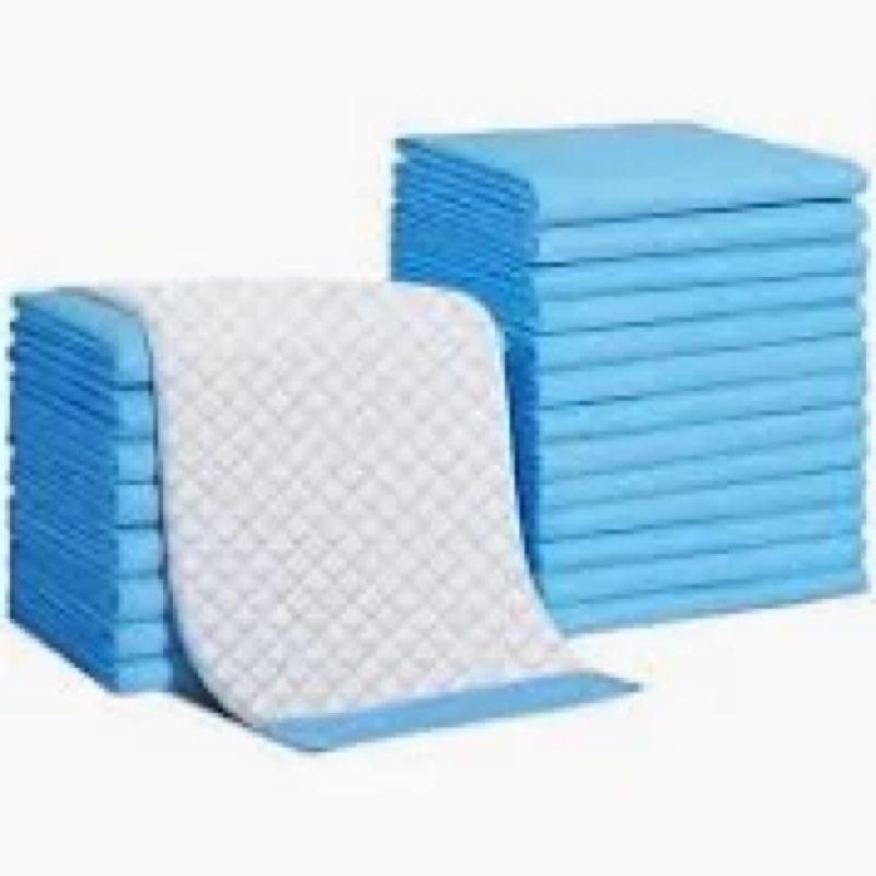 Super-Absorbent Waterproof Dog and Puppy Pet Training Pad, Housebreaking Pet Pad,Blue (28"X44"(100PC