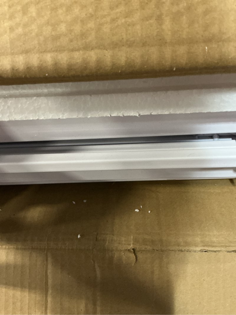 Condition photo showing Good Condition for Himix 5-Tier Storage Folding Shelf with 20 Hooks, 4 Wheels, and Adjustable Feet, Stainless Steel 5-Tier White