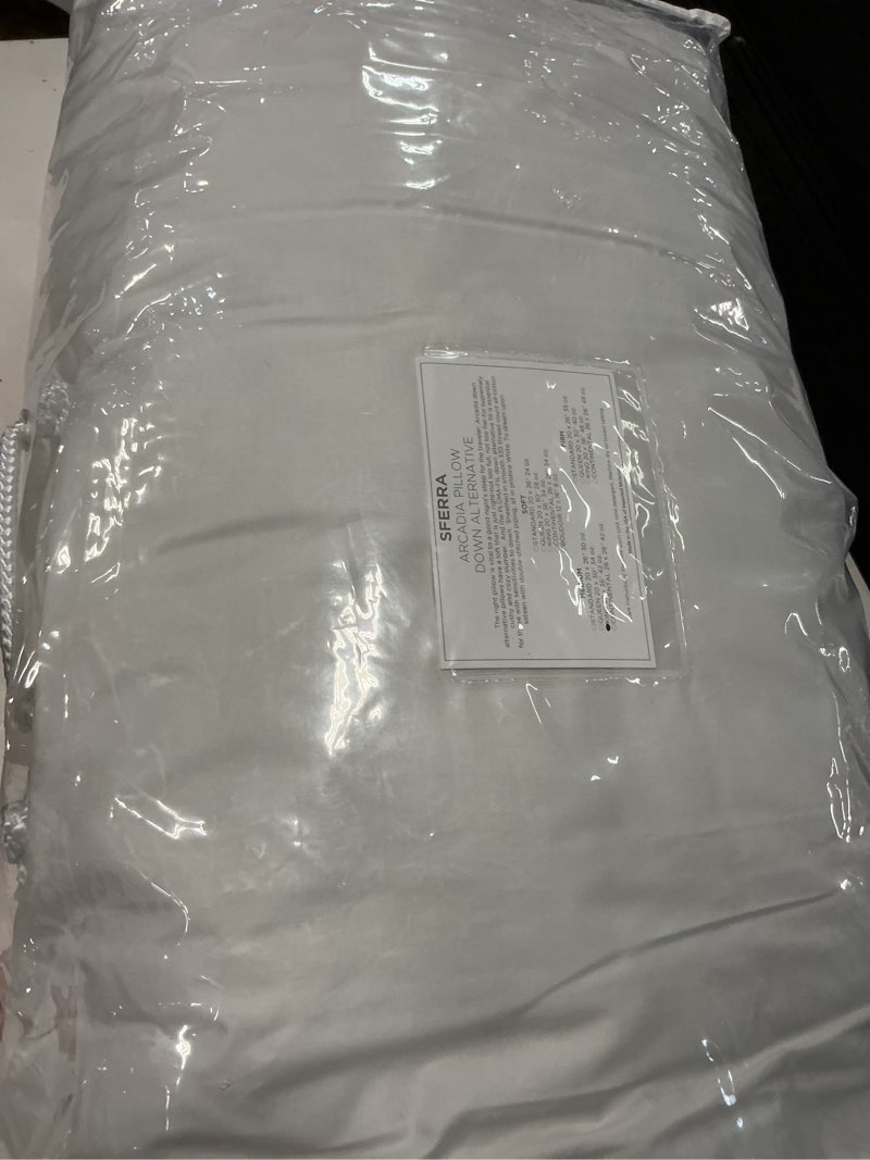 Condition photo showing New/Like New for Sferra ARCADIA MEDIUM PILLOW-KING PILLOW 20X36