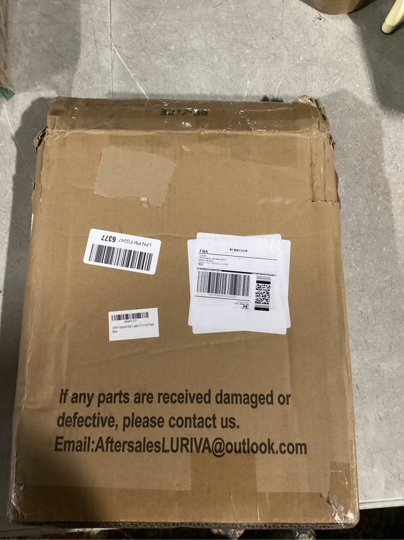 Condition photo showing Good Condition for Transparent Clear Small Animal Playpen, Guinea Pig Cages, Puppy Dog Playpen, Pet Playpen, Rabbit Bunny Indoor Fence Pen Enclosure, White Clear Plastic Playpen,12X12 Inch, 12Panels 12 Panels