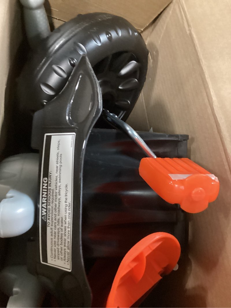 Condition photo showing As Is for Fisher-Price Harley-Davidson Motorcycles Tough Trike