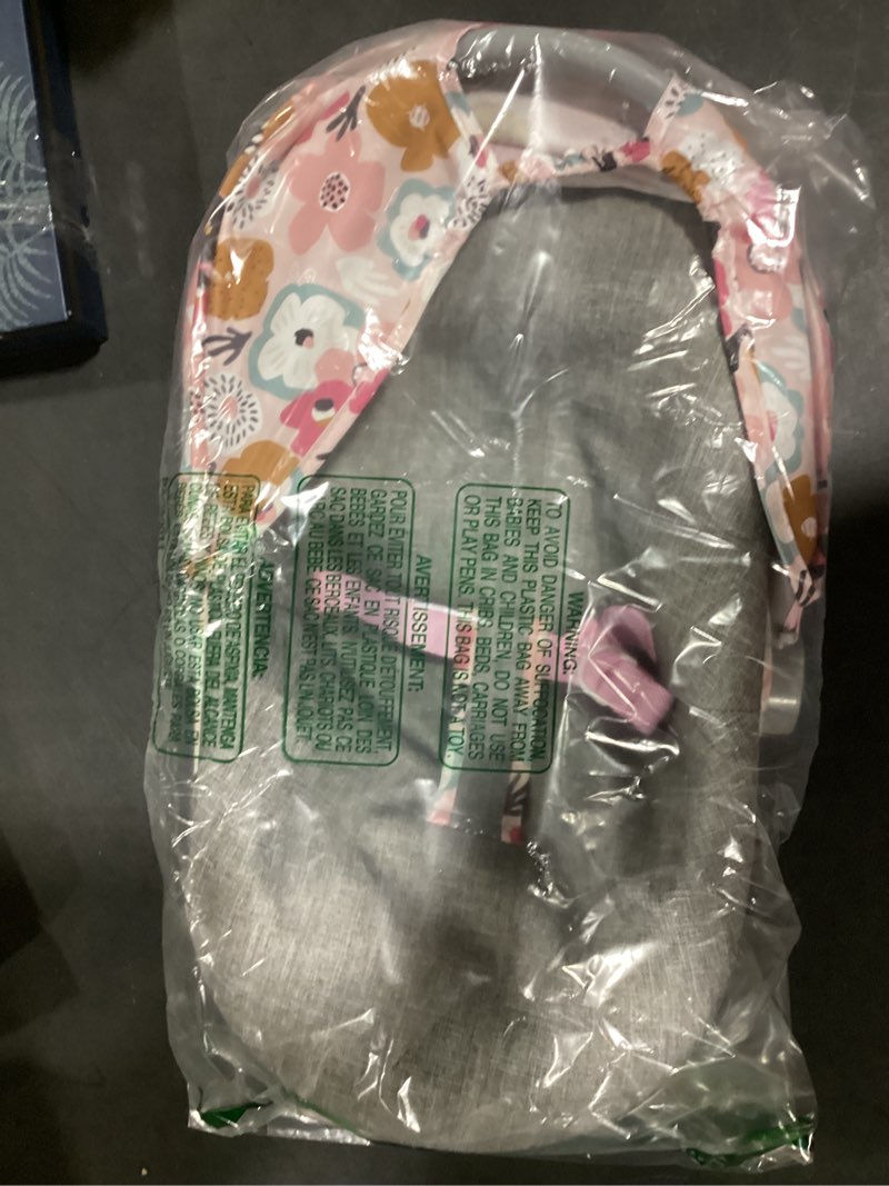Condition photo showing New/Like New for 509 Crew: Melange Flora - 3-in-1 Doll Car Seat - Accessory for Dolls Up to 18", Portable Toy, Transforms to Lounge Seat, Retractable Canopy, Kids 3+