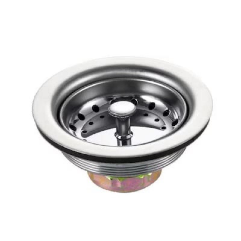 allen + roth 4.5-in stainless steel rust resistant strainer 