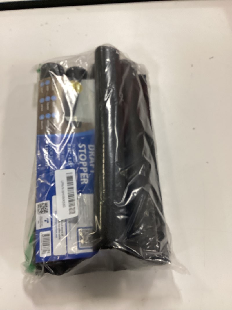 Condition photo showing Good Condition for Everlasting Comfort 2 Sided Under Door Draft Stopper for Bottom of Doors - Quick Install, Keeps Heat In & Cold Air Out - Sound Proofing Foam Strip Gap Filler, Noise Blocker for Interior -Fits 30"-36"W 1