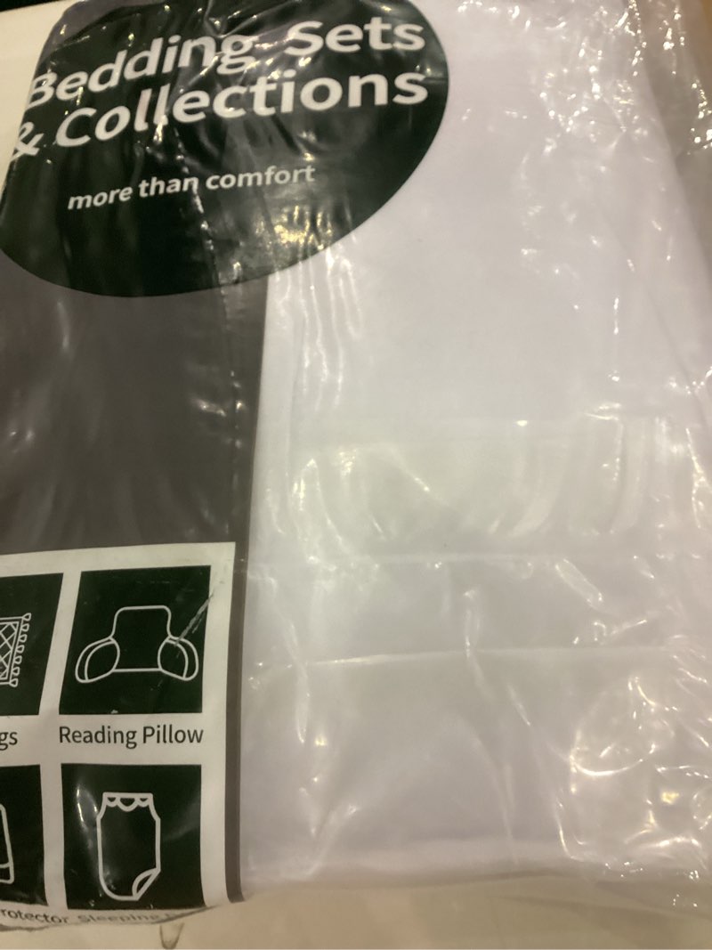 Condition photo showing Good Condition for Queen Size Mattress Toppers, Mattress Pad Cover for Back Pain,Cooling Mattress Protector with 8-15" Inch Deep Pocket,Quilted Overfilled Down Alternative Filling 60x80 inch, White White Queen