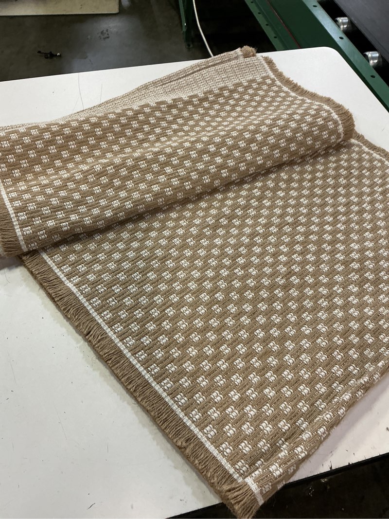 Condition photo showing Good Condition for 90"x20" table runner jute - hearth & hand™ with magnolia