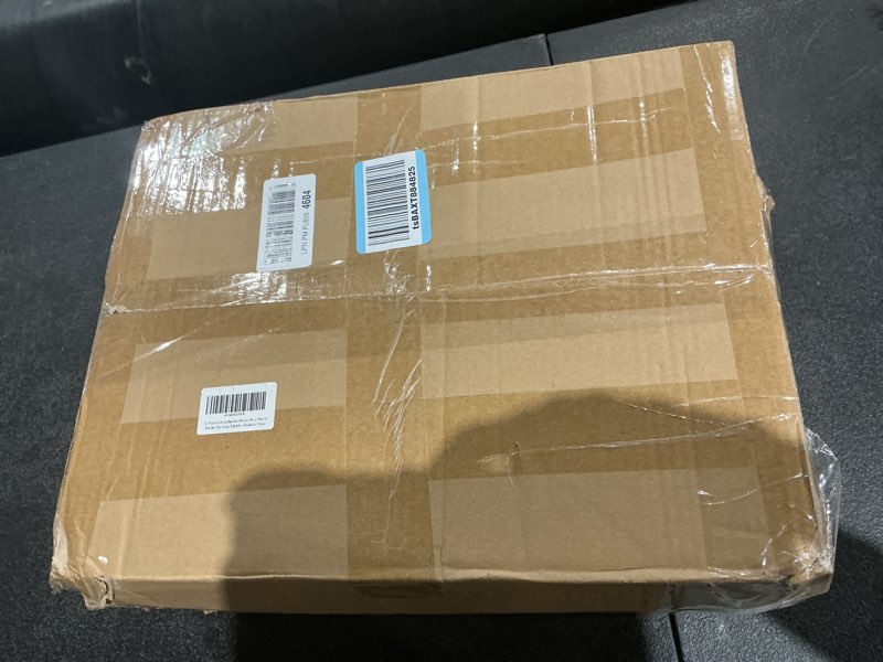 Condition photo showing New/Like New for 45ft x 13in animal barrier fence, 32 panels no dig fence for dogs rabbit, anti digging defense barrier garden edging border, rustproof metal arched decorative garden fencing for outdoor, yard, lawn 32 panels, 45ft(l) x 13in(h) black
