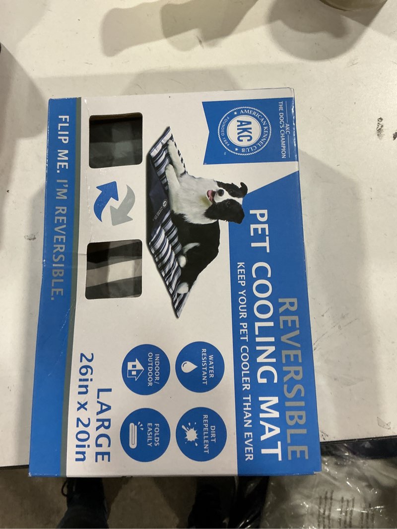 American Kennel Club AKC Cooling Mats for Dogs & Cats, No Electricity or Refrigeration Required, Non