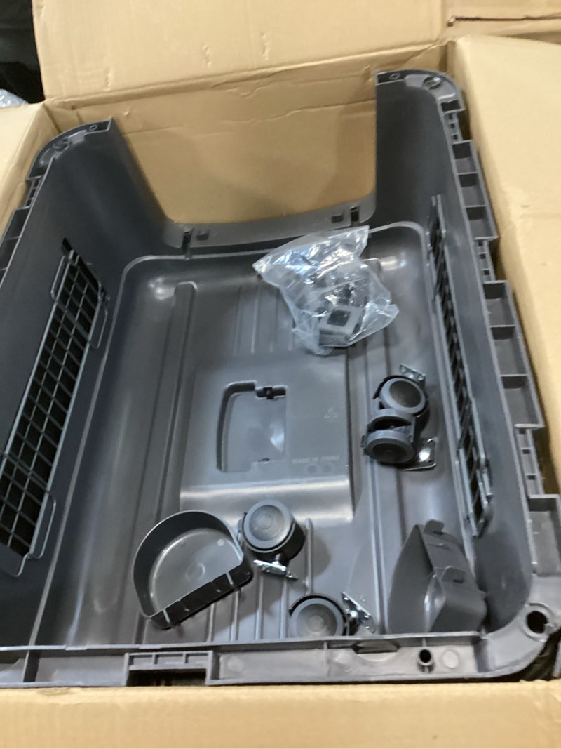 Condition photo showing Good Condition for SportPet Designs Plastic Airline Approved Kennels Wire Door Travel Dog Crate, Medium