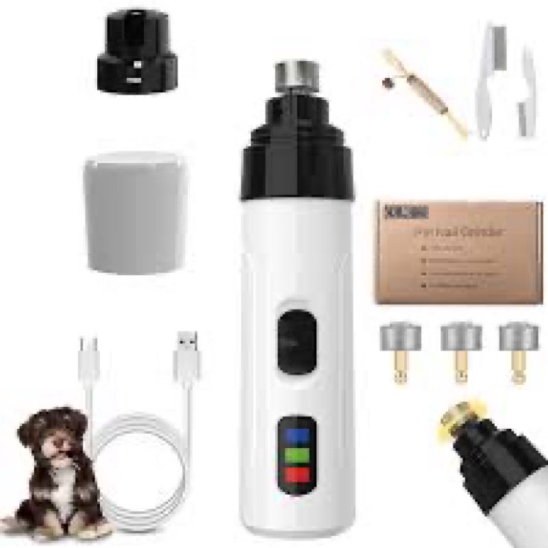 Silent Groom Pro Nail Grinder,Silent Groom Pro,2025 New Silent Groom Pro for Dogs and Cats, Nail Tri