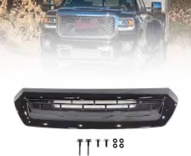 Gloss Hood Air Vent Compatible with 2017-2019 GMC Sierra 2500 HD/3500 HD (6.0L/6.6L) – Direct OEM#84
