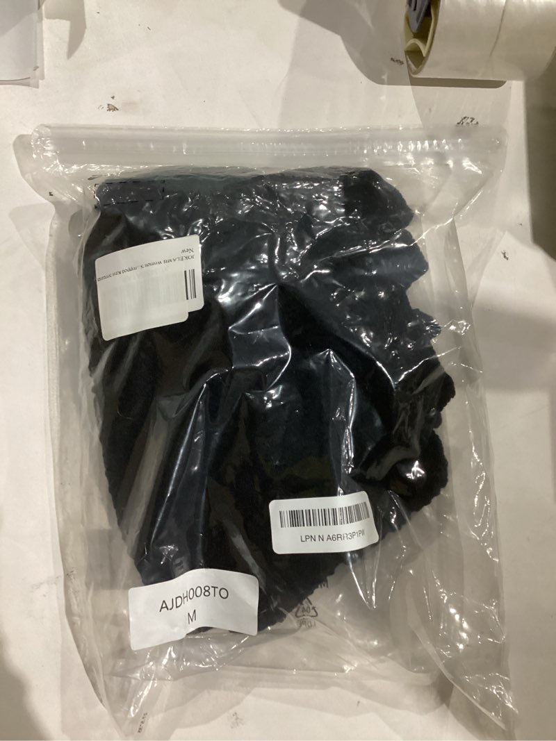 Condition photo showing New/Like New for Women's Bolero Shrug Cropped Cardigan Knit Sweaters Open Front Casual Elegant Jacket for Dresses Black-008 Medium